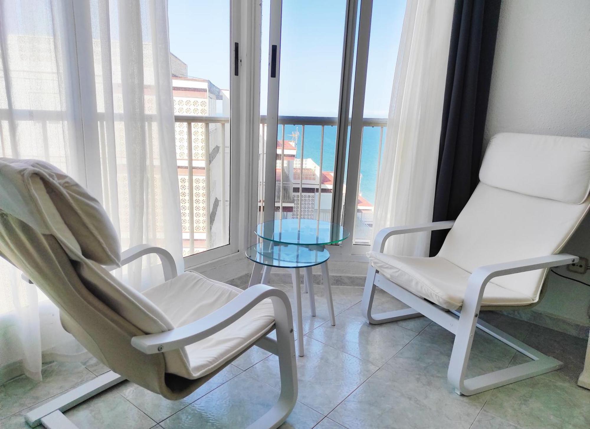 Apartamento Terrace & Sea Views In Cullera Faro de Cullera Exterior foto
