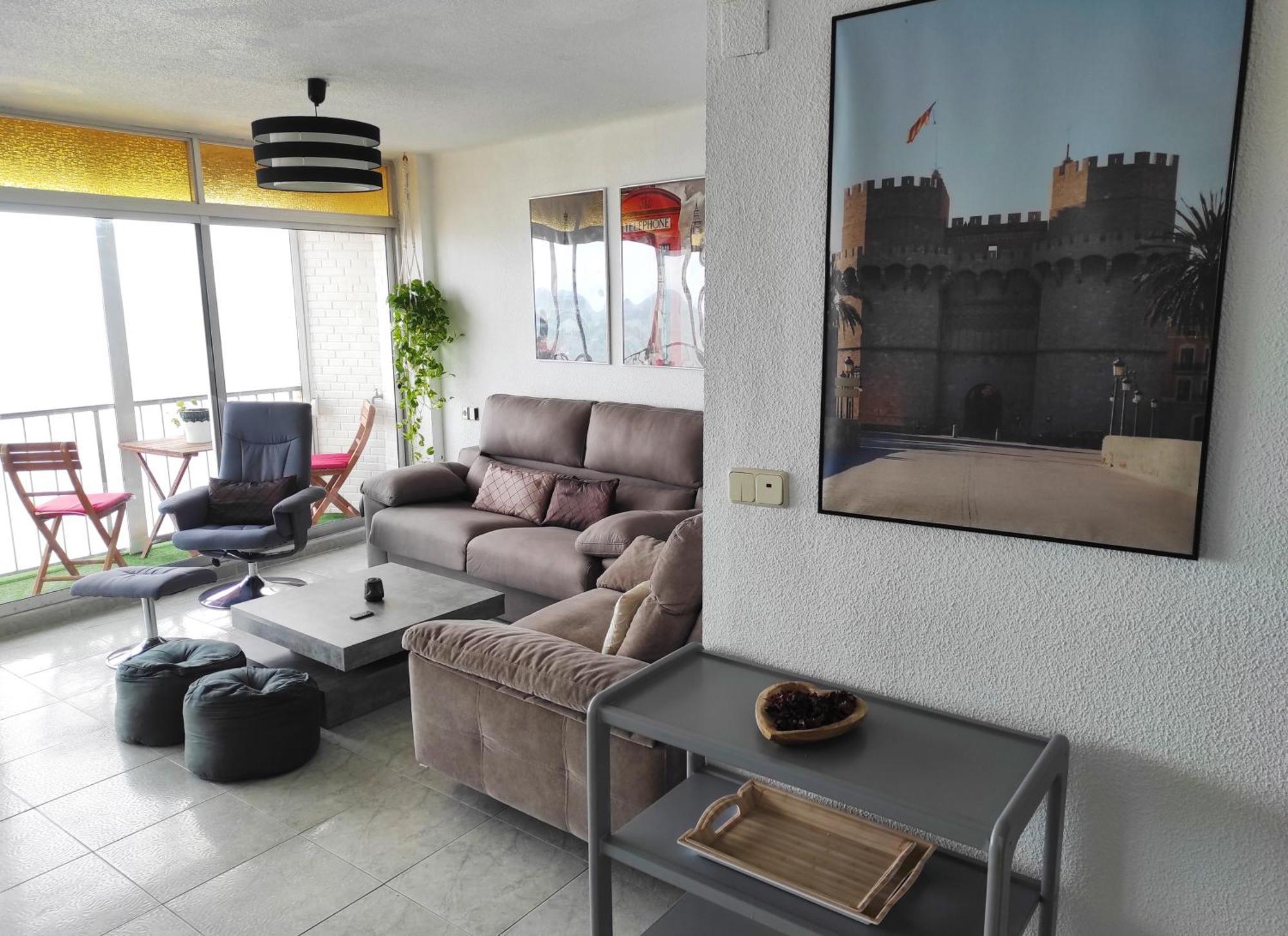 Apartamento Terrace & Sea Views In Cullera Faro de Cullera Exterior foto